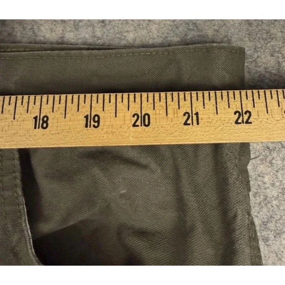 Dickies Canvas Carpenter Work Pants Green Men's Size‎ 44x30
